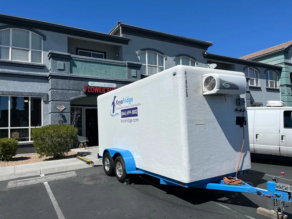 Biotech Cold Chain Trailer Rental in Culver City, Los Angeles