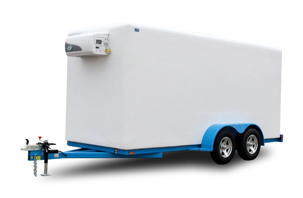 6x16 refrigeration trailer rental available in Los Angeles